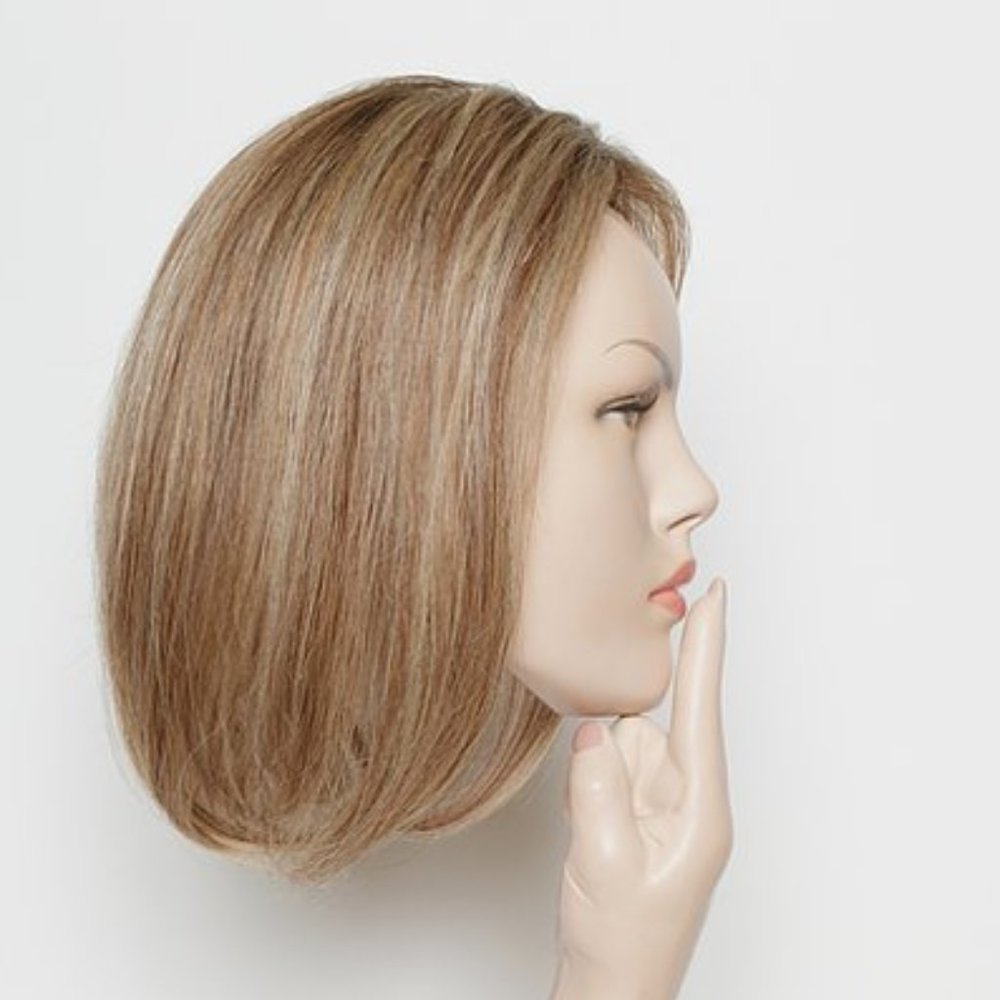 Blonde Mix Crown Topper 100% Human Hair 12" inches